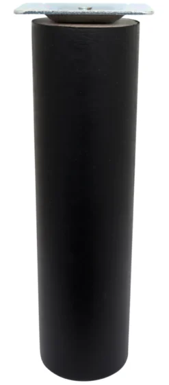 Bordben Ø55 mm x 20 cm sort bøg
