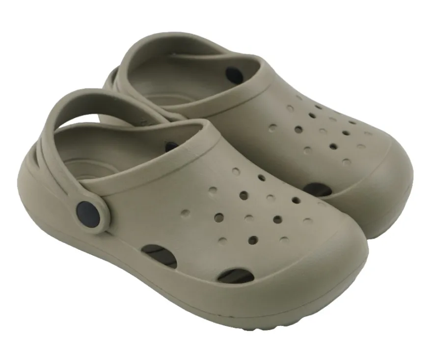 Clogs børn khaki str. 35/36