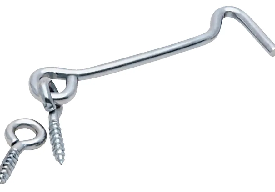 Dørkrog 105 mm elforzinket 2 stk.