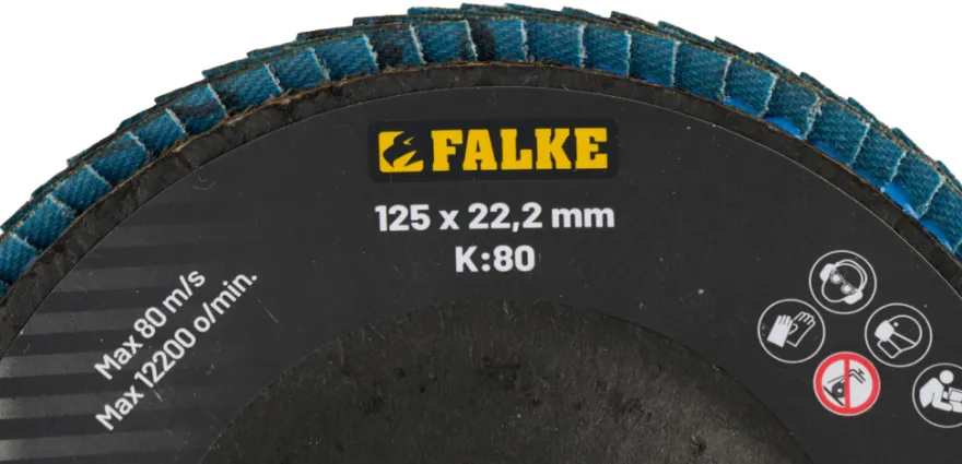 Falke® lamelskive Ø125 mm K80