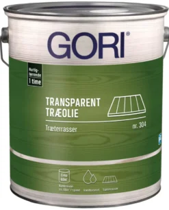 GORI 304 nyatoh træolie til træterrasser 5 liter