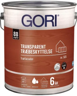 GORI 505 transparent træbeskyttelse farveløs 5 liter
