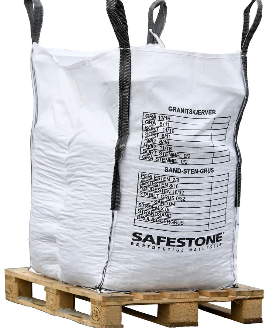 Granitskærver sort hyperit 11–16 mm - Safestone