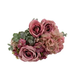 GREENIX kunstig blomsterbuket 