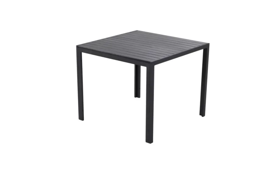 Havebord Havanna 90x90 cm i aluminium og nonwood - Sunlife®