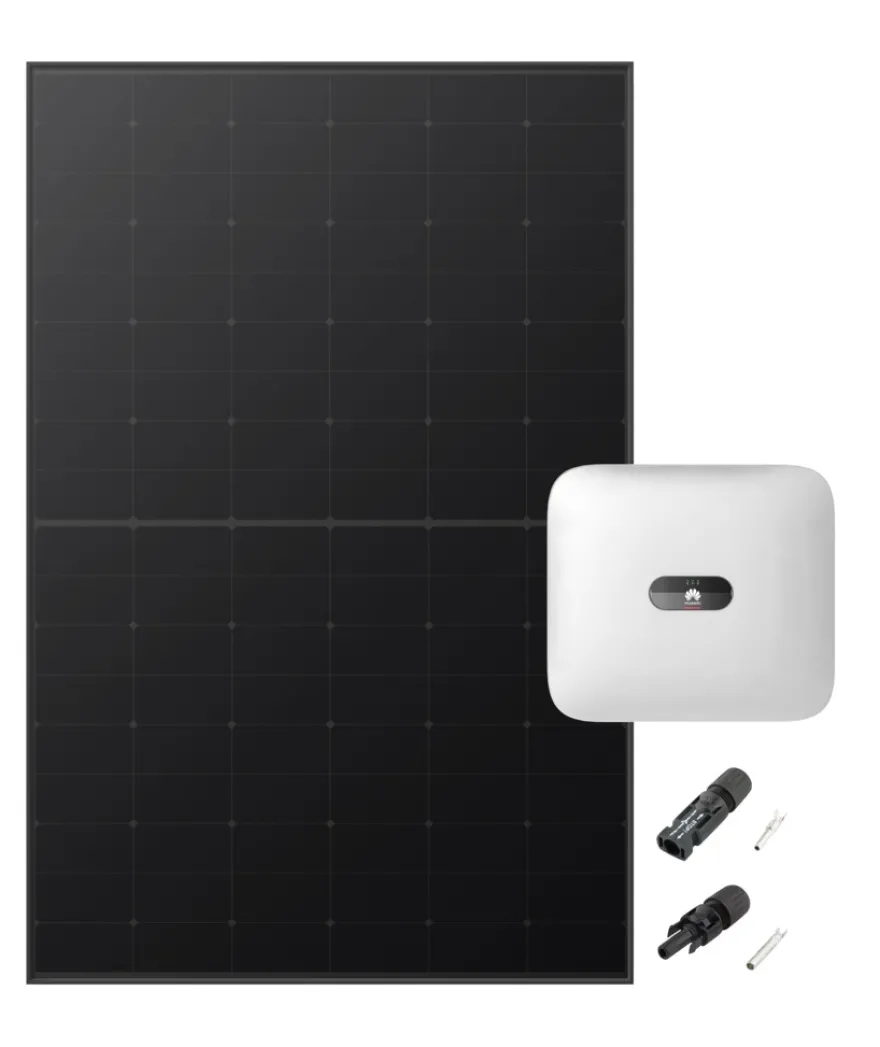 Huawei solcellepakke til tegltag 10 paneler 4,10 kWp