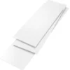 Hylde melamin hvid 22 mm x 30 x 100 cm