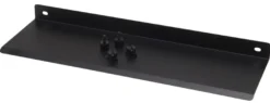 Hylde til akustikpanel 35,5 x 11 cm sort - Køb i butik