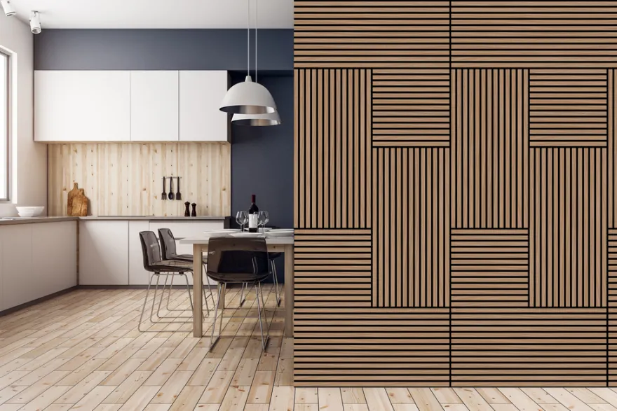 Jangal Modular Wall akustikpanel 52 x 52 cm - Davert Oak