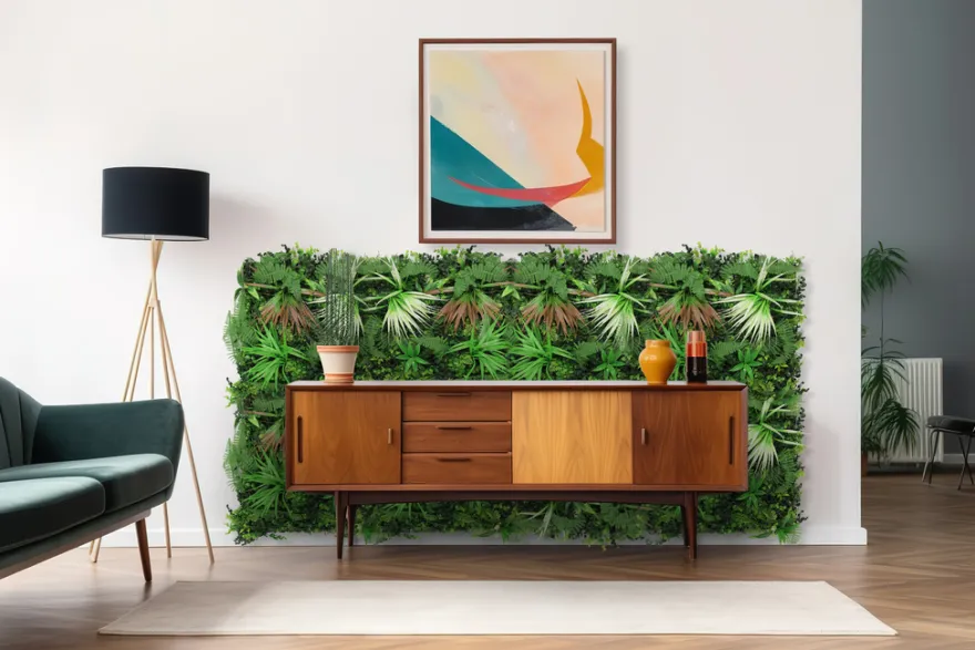 Jangal Modular Wall plantepanel 52 x 52 cm - Exotic Mix