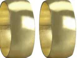 Klemring til kobberrør messing 12 mm 2-pk.