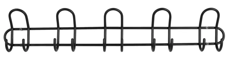 Knagerække P-5 sort 68,5 cm