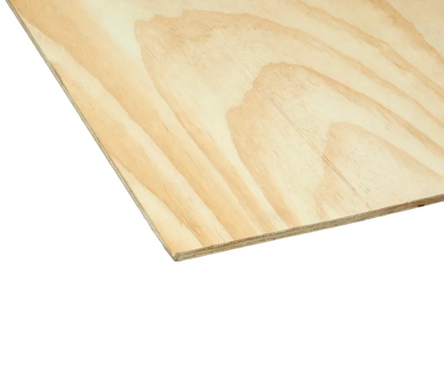 Krydsfiner nåletræ 12 mm - 122 x 244 cm