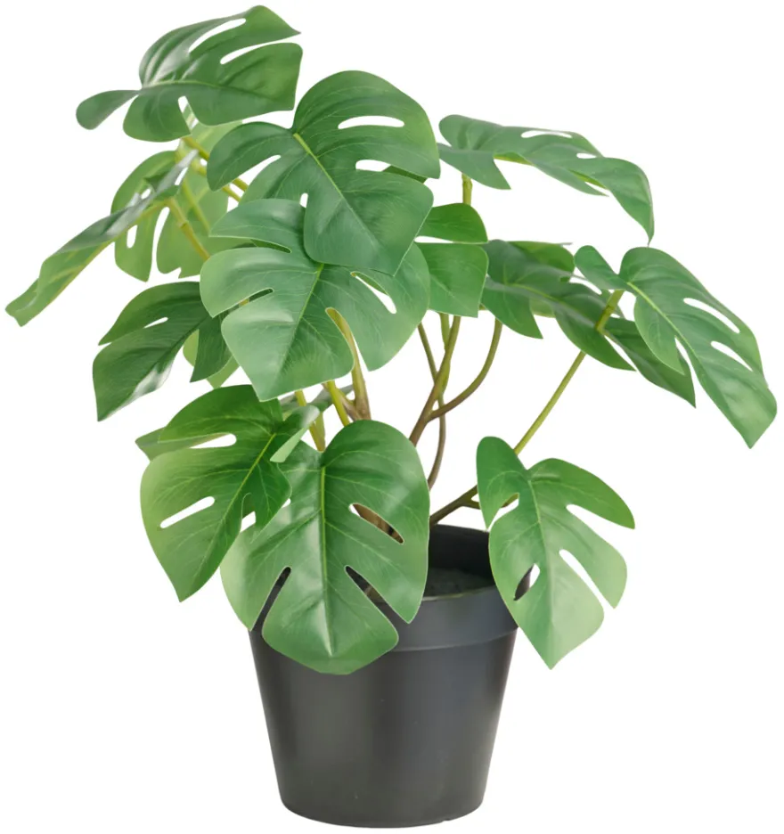 Kunstig monstera i potte H32 cm - DAY