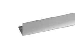 Listeprofil sølv 25 x 25 x 1000 mm