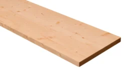 Massiv hylde i fyr 25 mm x 30 x 250 cm
