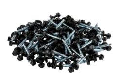Montageskruer m/vinger sort 4,8 x 35 mm