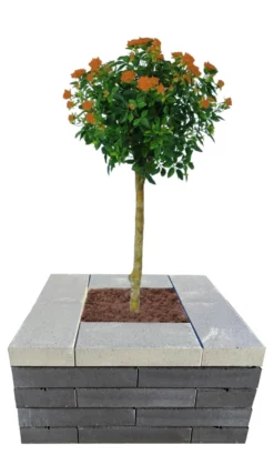 Murblok Nordic Wall grå 60 x 30 x 12 cm