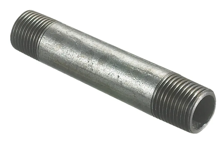Nippelrør galvaniseret 1/2" x 120 mm