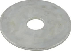 NKT Fasteners skærmskive rund elforzinket M10 Ø35 mm 8 stk.