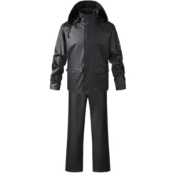 Oak Creek® regntøj unisex sort str. XXL