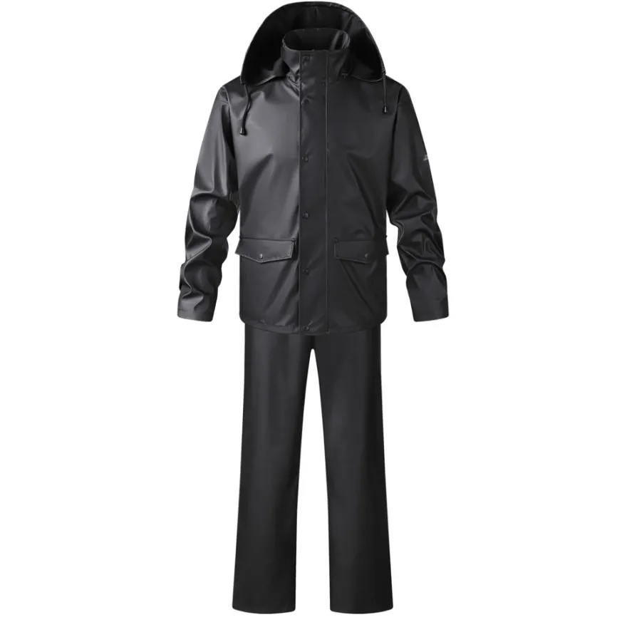 Oak Creek® regntøj unisex sort str. XXL