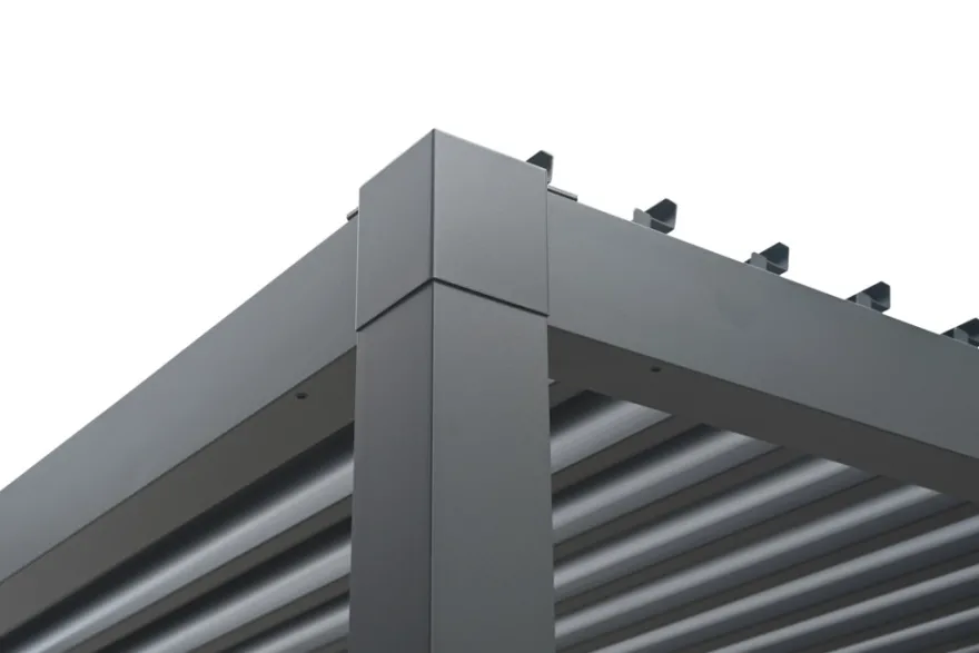 Pergola m/justerbart tag 3 x 3 meter - Sunlife®