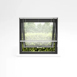 Persienne aluminium hvid 80 x 130 cm