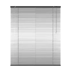 Persienne aluminium sort 90 x 130 cm