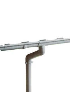 Plasttagrende grå - 4 m
