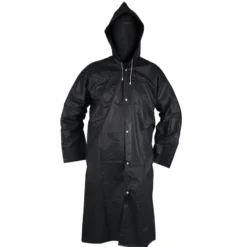 Regnfrakke sort onesize