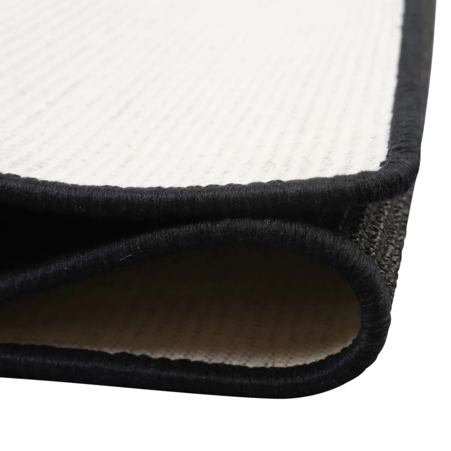 Sisal tæppe antracit 70 x 140 cm