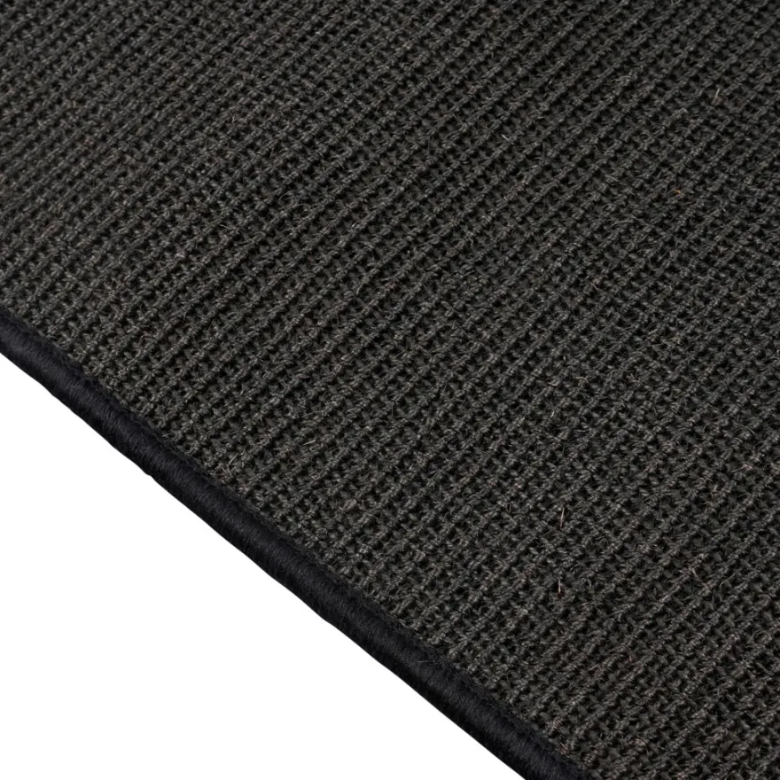 Sisal tæppe antracit 70 x 140 cm