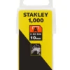 Stanley hæfteklammer type A 10 mm 1000 stk.