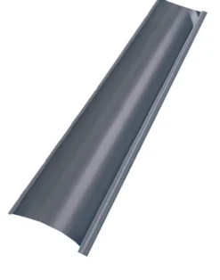 Ståltagrende med Silver metallic 4 meter