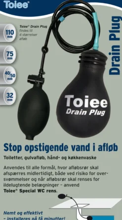 Toiee Drain Plug 75 mm