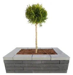 Topplade Nordic Wall grå 60 x 30 x 10 cm