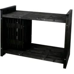 Tralle grillbord sort 123 x 57,5 x 93 cm