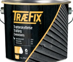 TræFix® træbeskyttelse heldækkende grøn umbra 2,5 liter