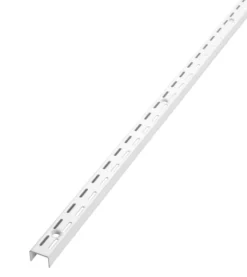 Vægvange t/Rack system 100 cm hvid
